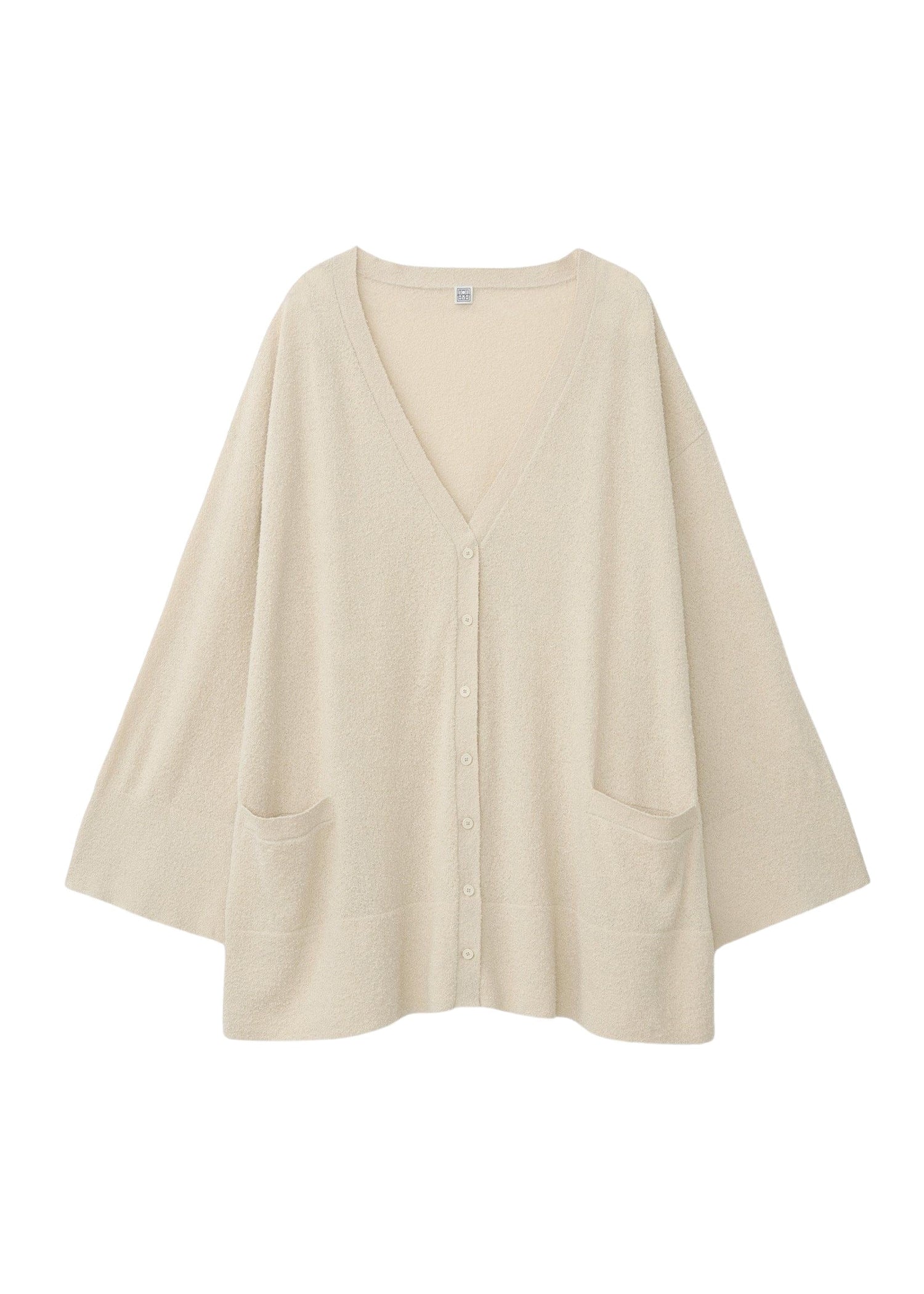 Cardigan oversize boutonné - Sand