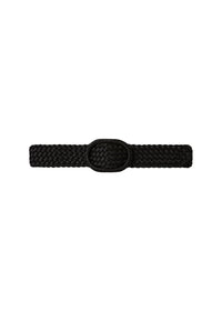 Ceinture tressée large - Black