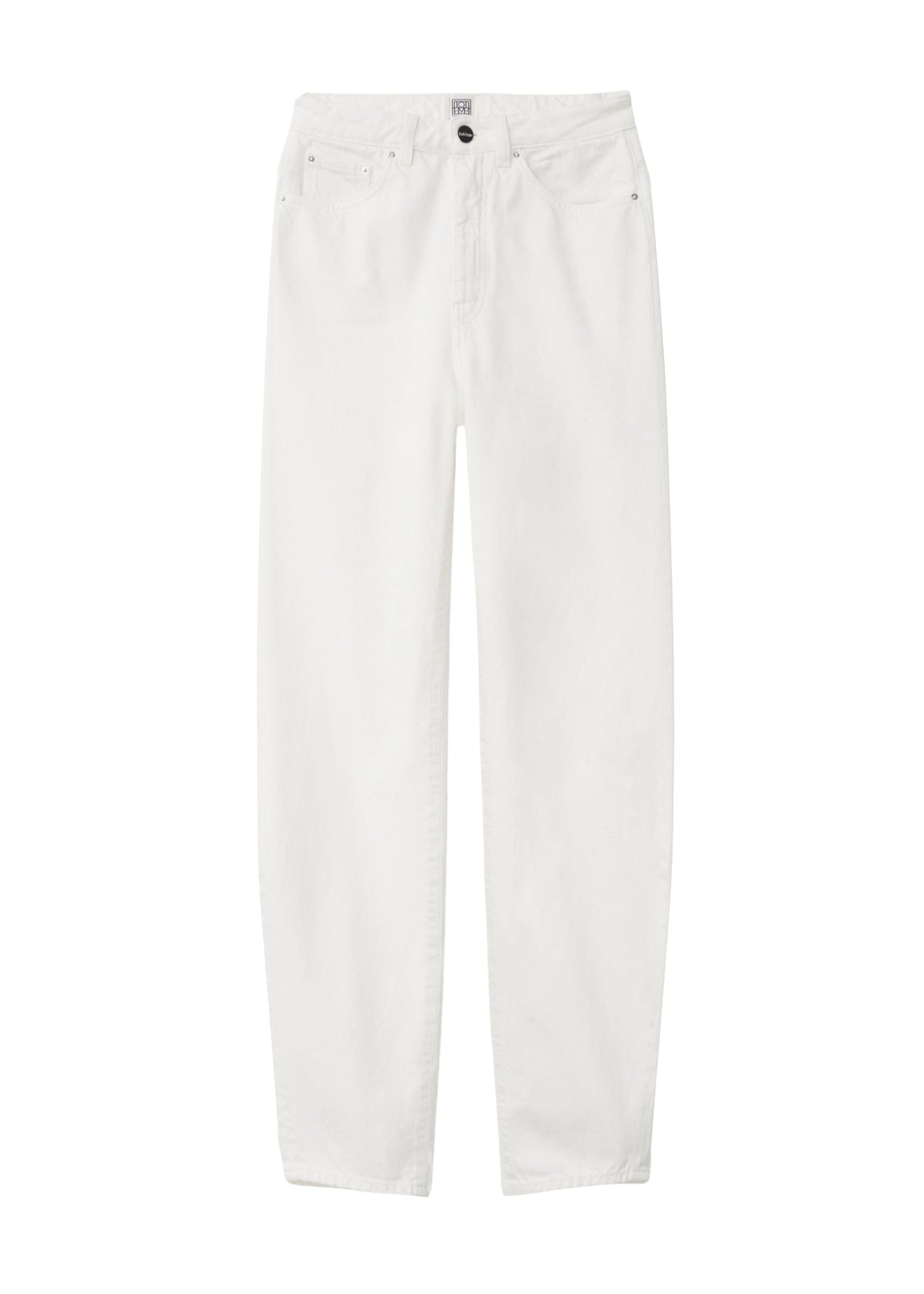 Pantalon à pattes de baril en denim - Off White
