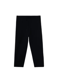 Legging court en maille compacte - Black