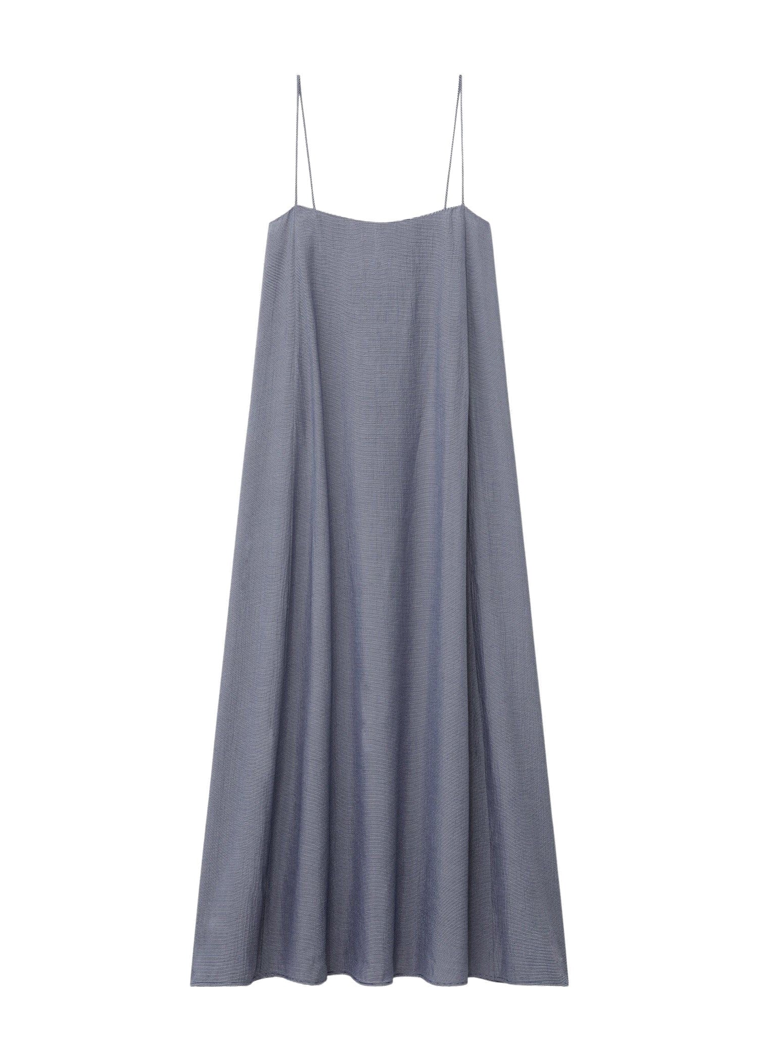 Robe longue à rayures - Dark Azure Stripe