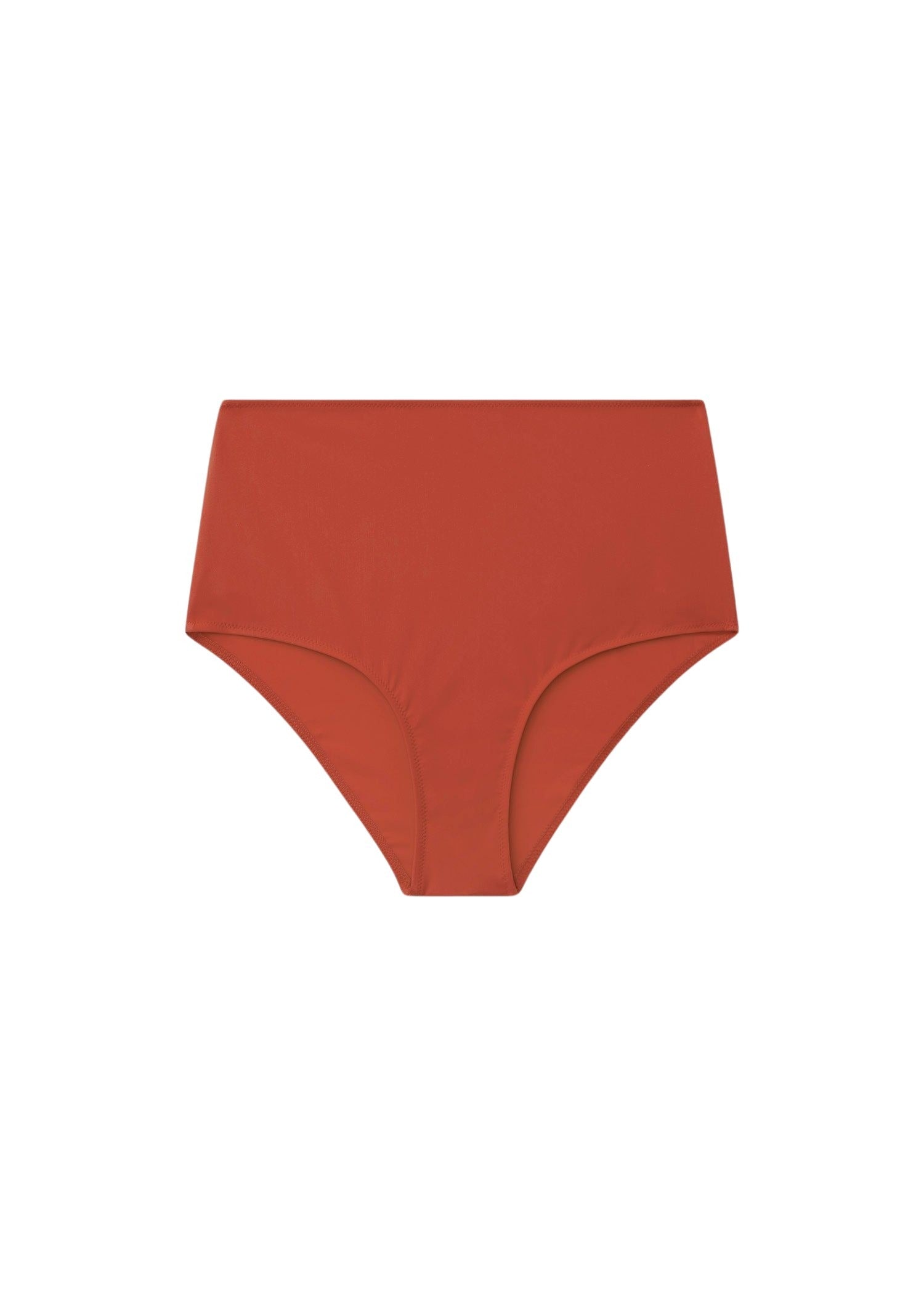 Bas de bikini à taille haute - Burnt Orange