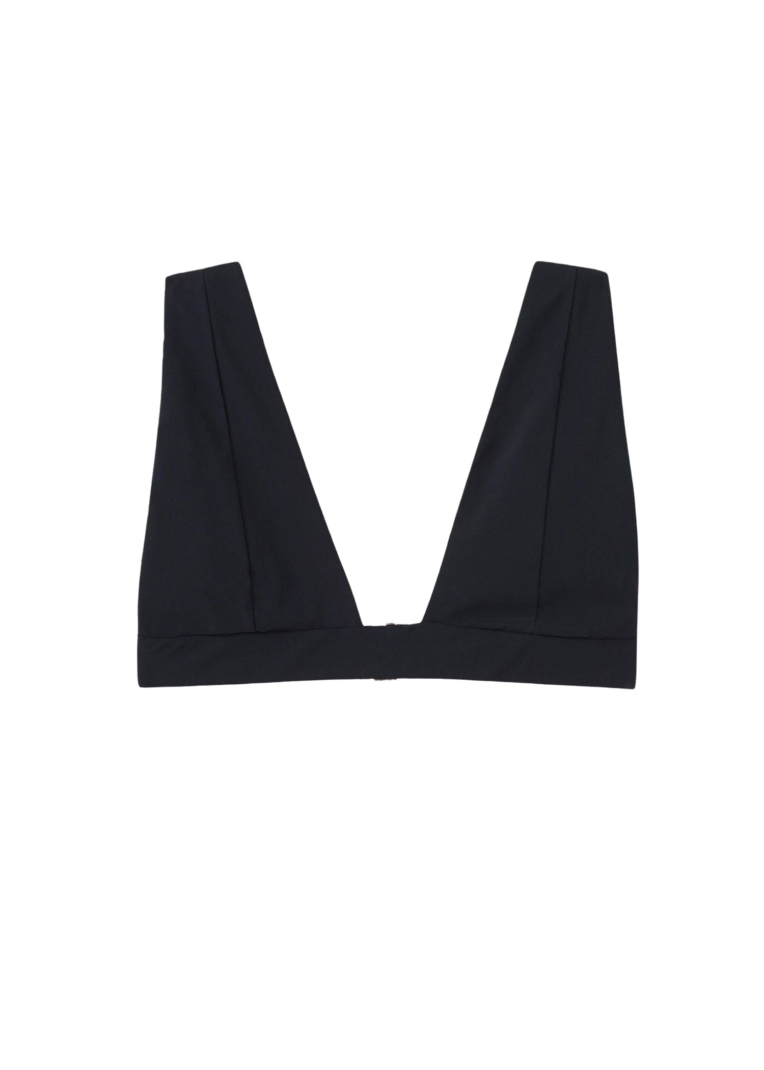 TRIANGLE BIKINI TOP WITH WIDE STRAPS