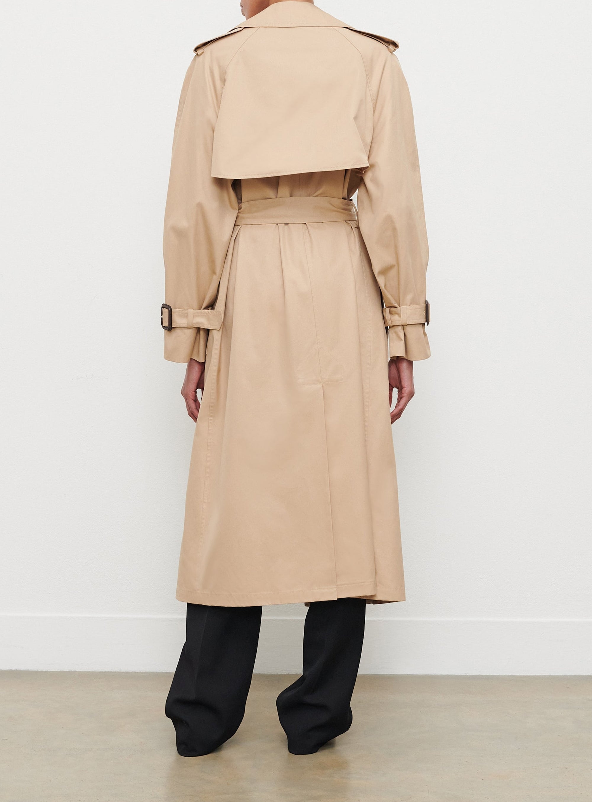Trench coat long - Khaki