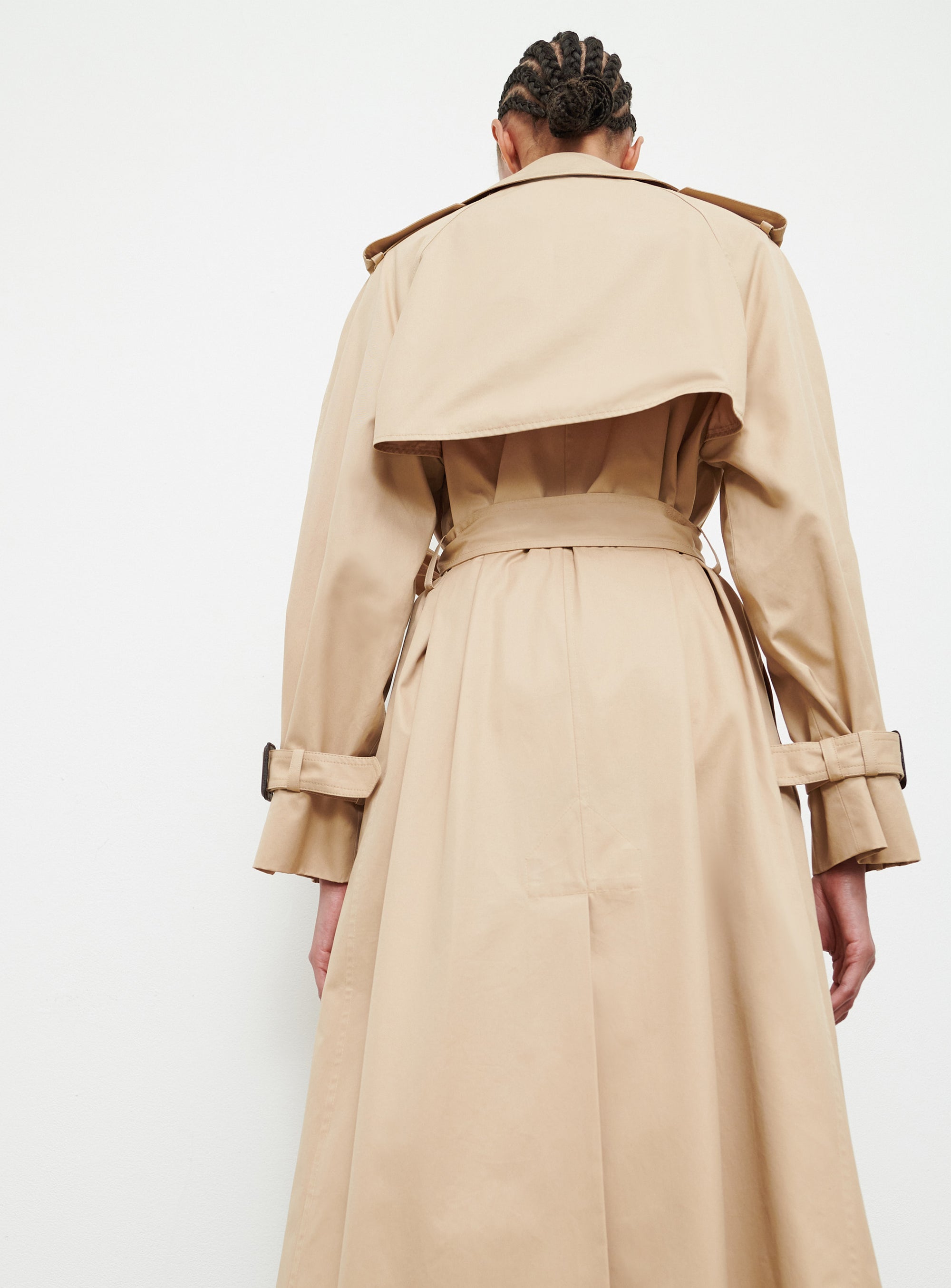 Trench coat long - Khaki