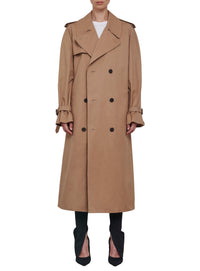 Trench coat long - Tan