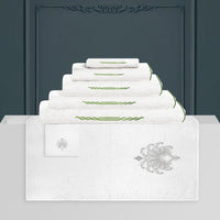 Univers de bain Tresse - Vert Anis