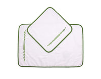 Univers de bain Tresse - Vert Anis