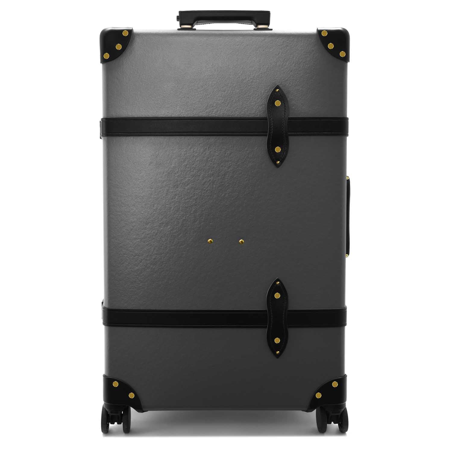 Malle XL Centenary 4 roues - Charbon de bois & Noir & Or