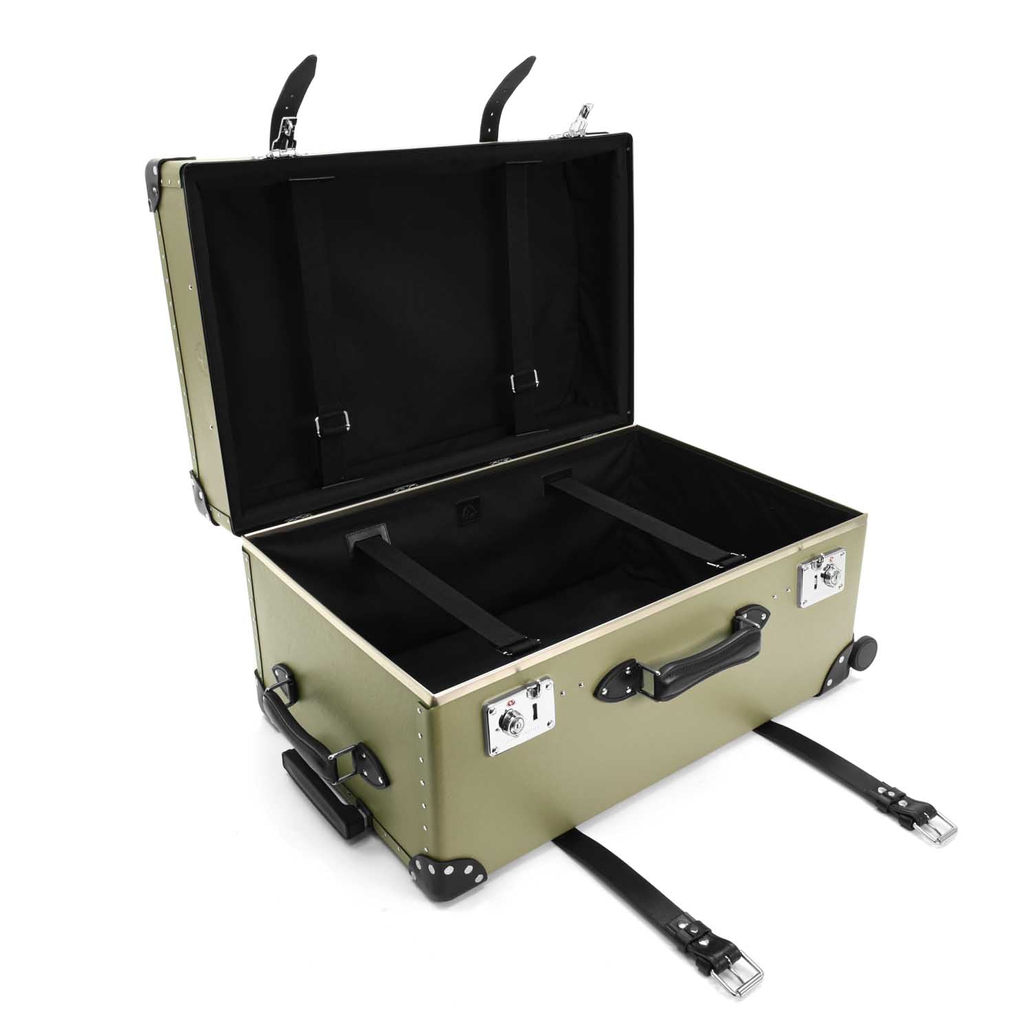 Malle XL Centenary 4 roues - Olive & Noir & Chrome