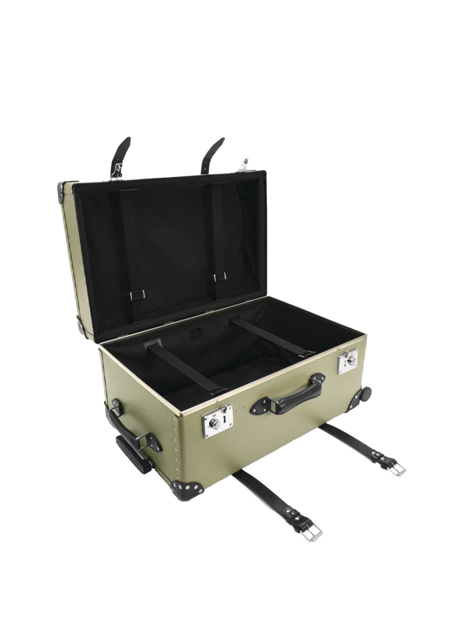 Malle XL Centenary 4 roues - Olive & Noir & Chrome
