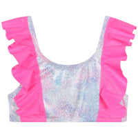 2-piece unicorn swimming costume - Multicolor