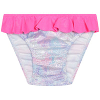 2-piece unicorn swimming costume - Multicolor