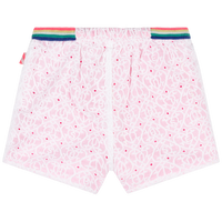 Short à broderie anglaise en coton - Blanc