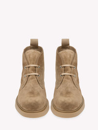 Bottines Cohen en daim - Camel