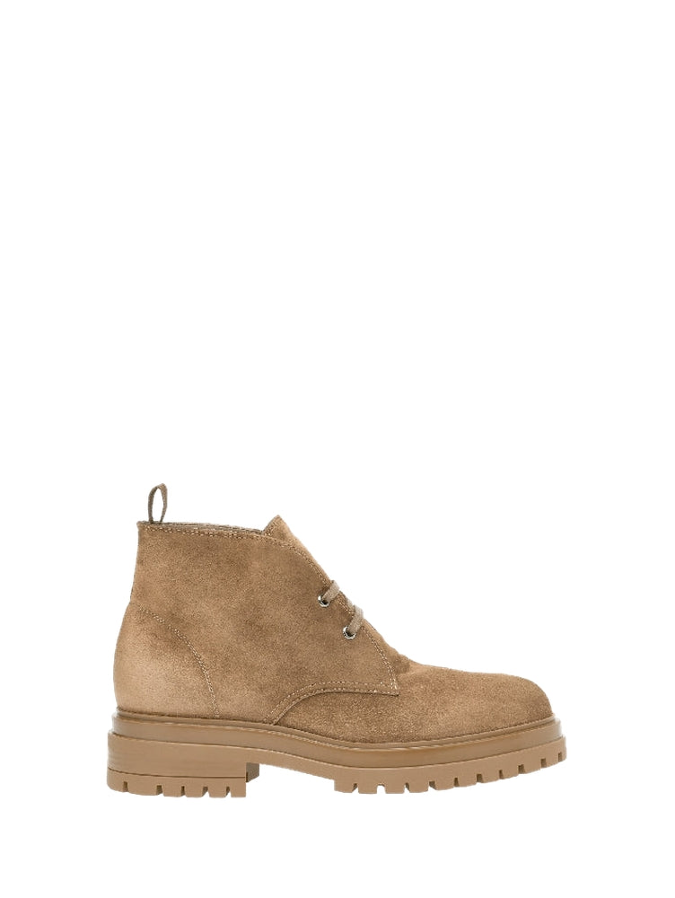 Bottines Humphrey en daim - Marron