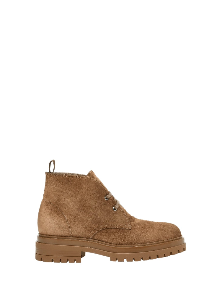 Bottines Humphrey en daim - Marron