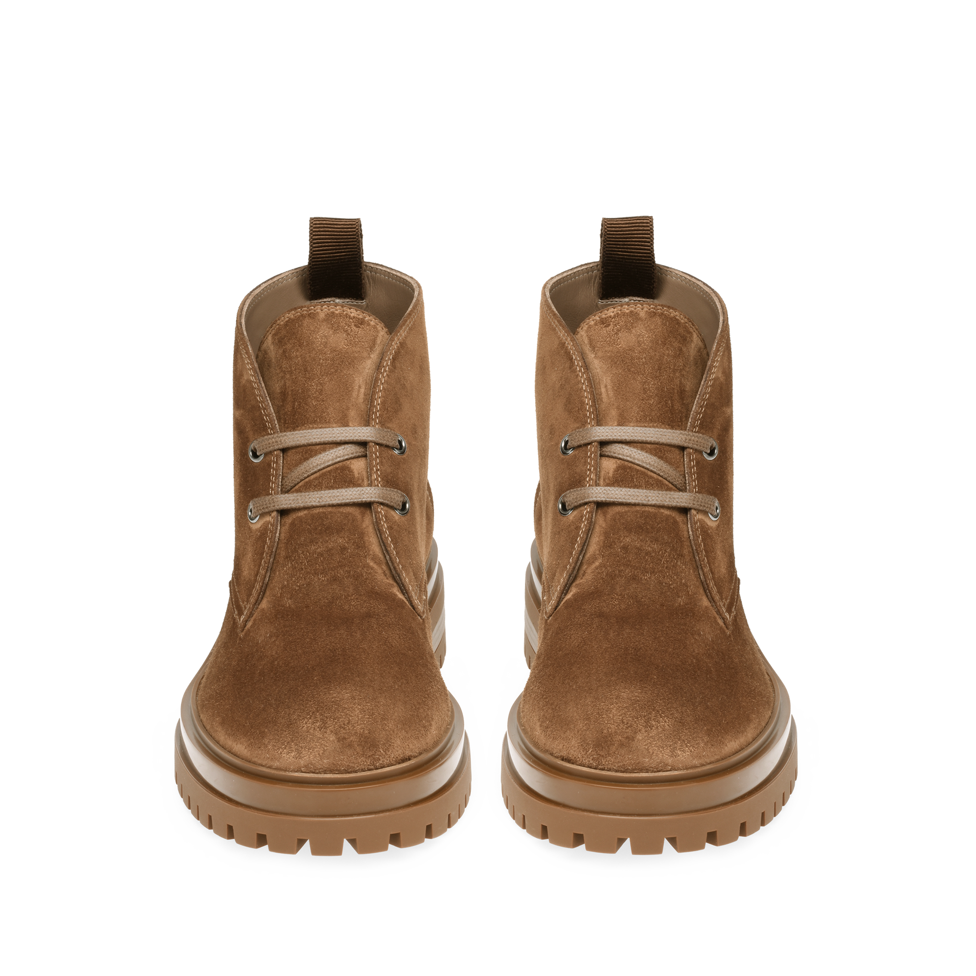 Bottines Humphrey en daim - Marron