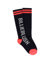 Chaussettes hautes en coton - Blue indigo