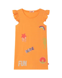 Jersey tank dress - Orange Pop