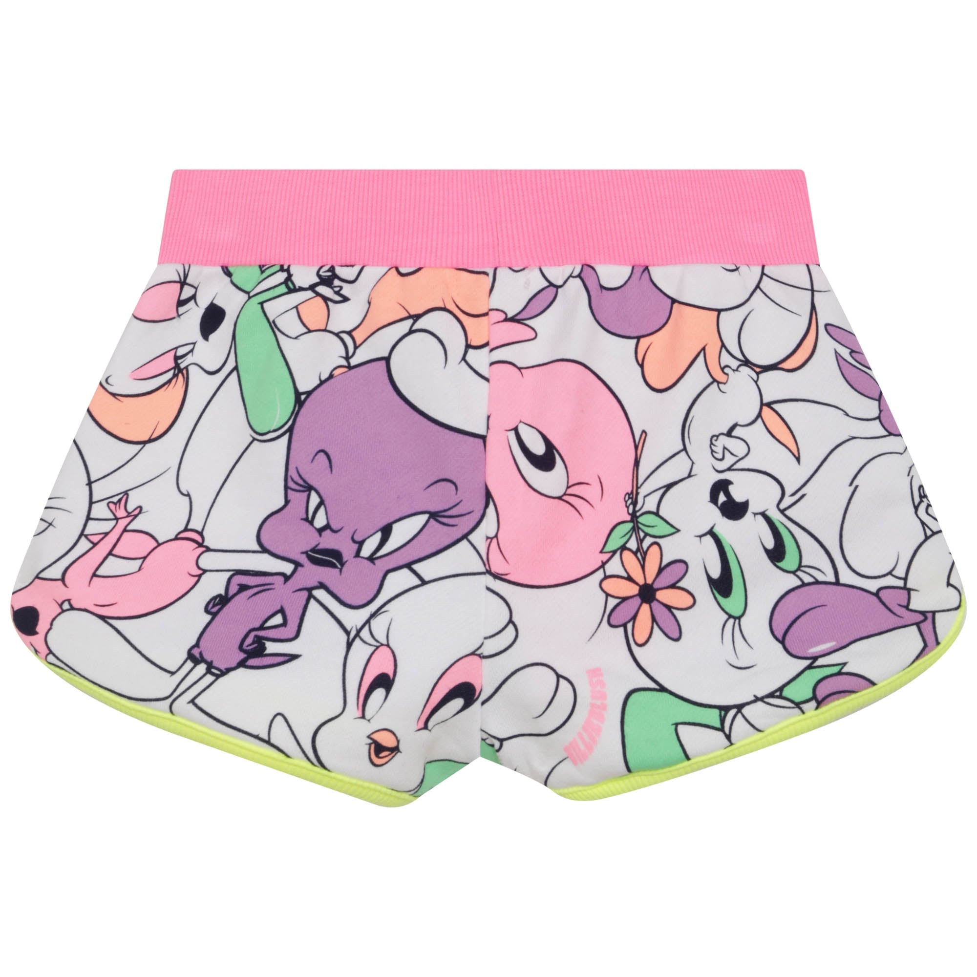 Short Billieblush x Looney Tunes en molleton - Blanc