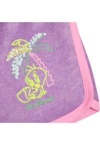 Short Billieblush x Looney Tunes en éponge - Violine