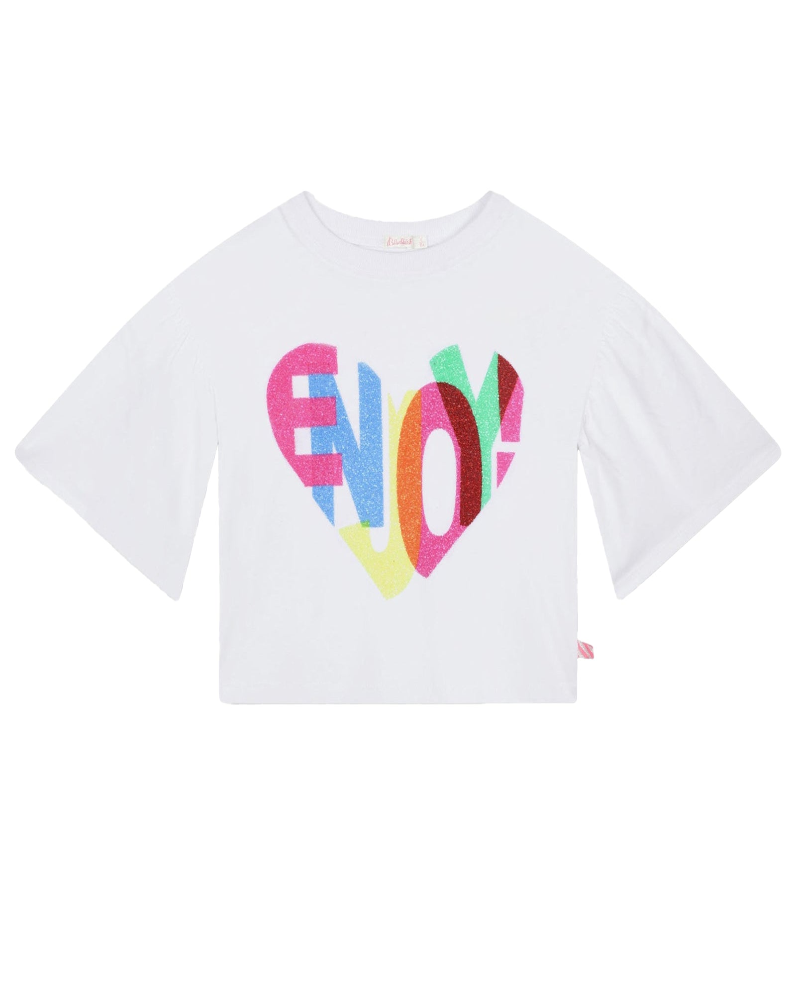 T-shirt à illustrations fantaisie en coton - Blanc