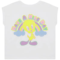Billieblush x Looney Tunes cotton T-shirt - White