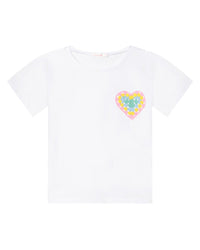 T-shirt à manches courtes en coton - Blanc
