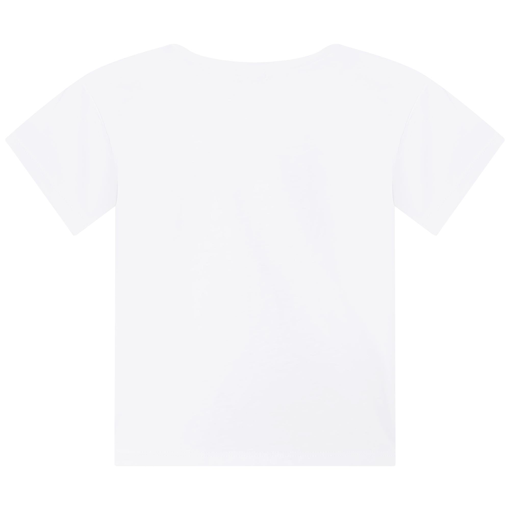 T-shirt à manches courtes en coton - Blanc