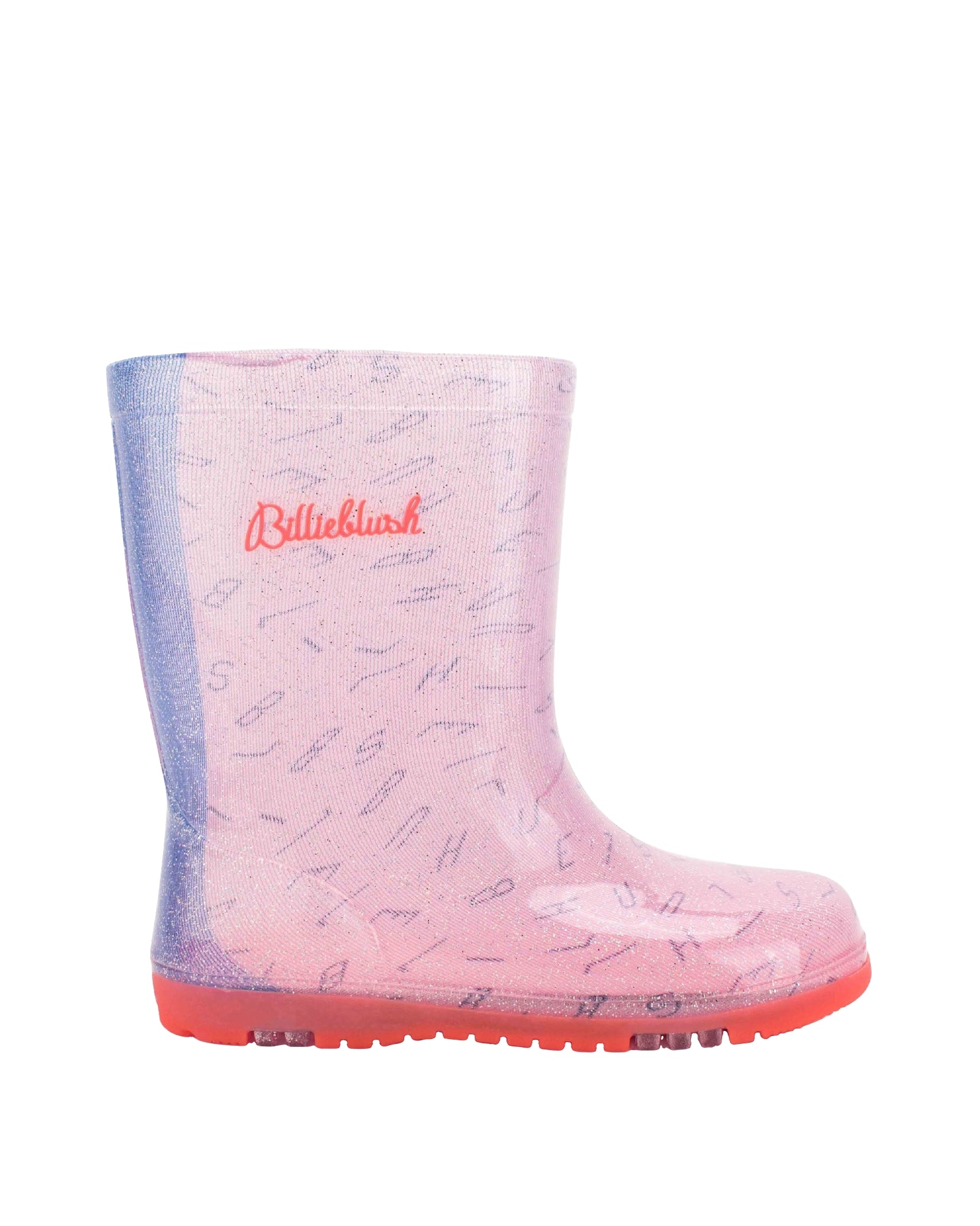 Rain boots with logo - Pink