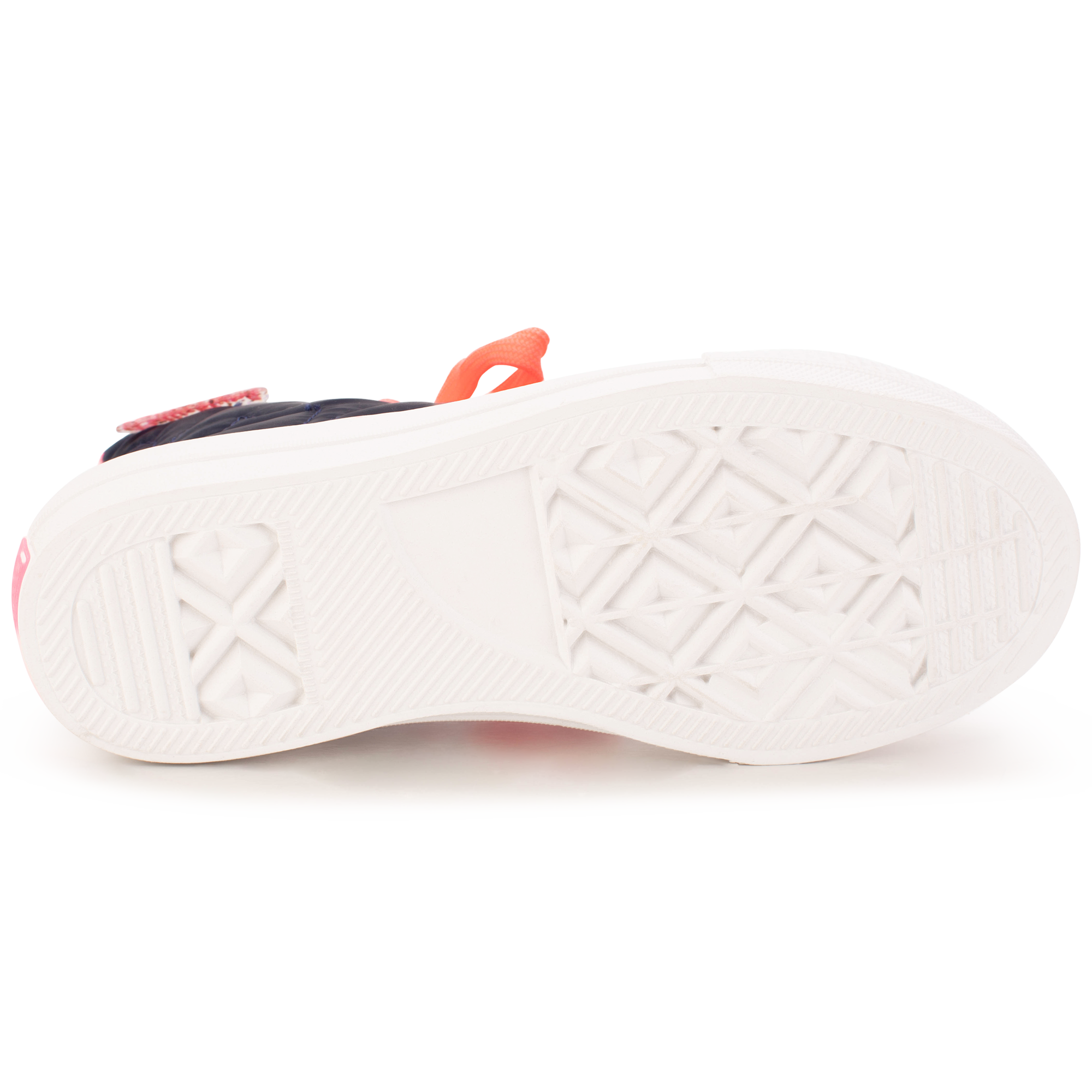 Sneakers montantes en cuir - Blue Indigo