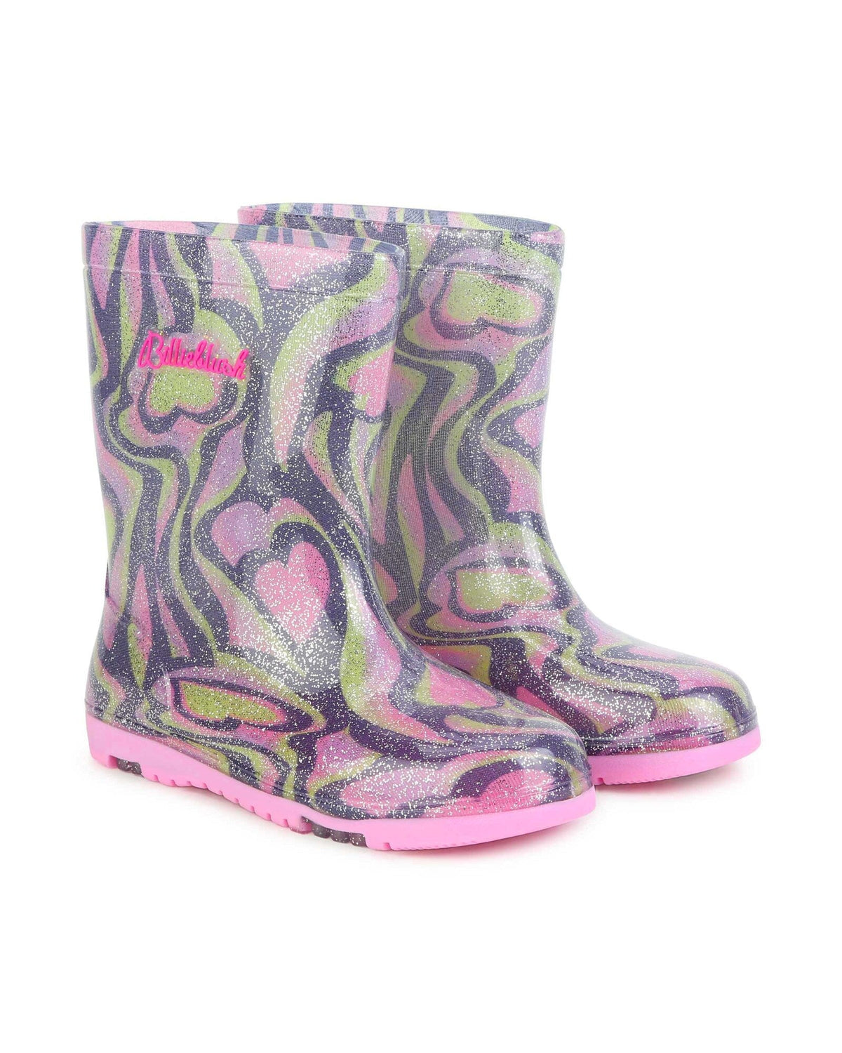 Bottes de pluie pailleté - Blue Indigo