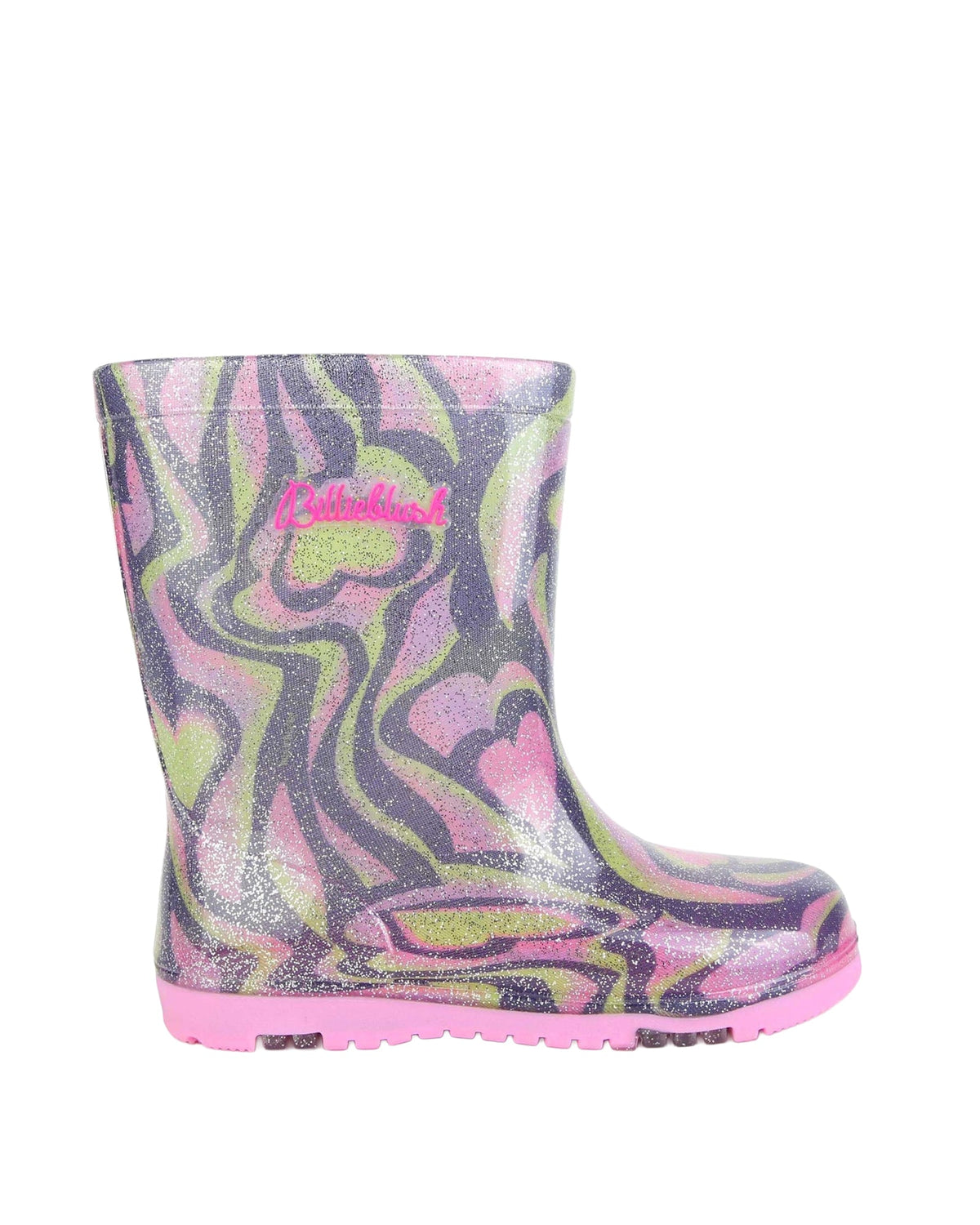 Bottes de pluie pailleté - Blue Indigo