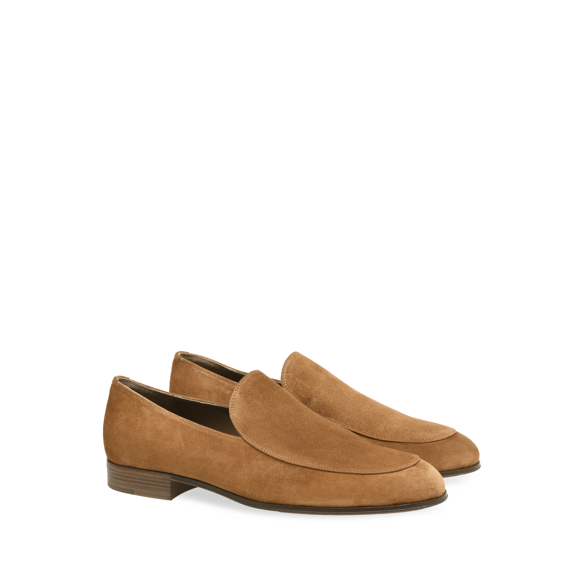 Mocassins Marcello 20 en daim - Marron