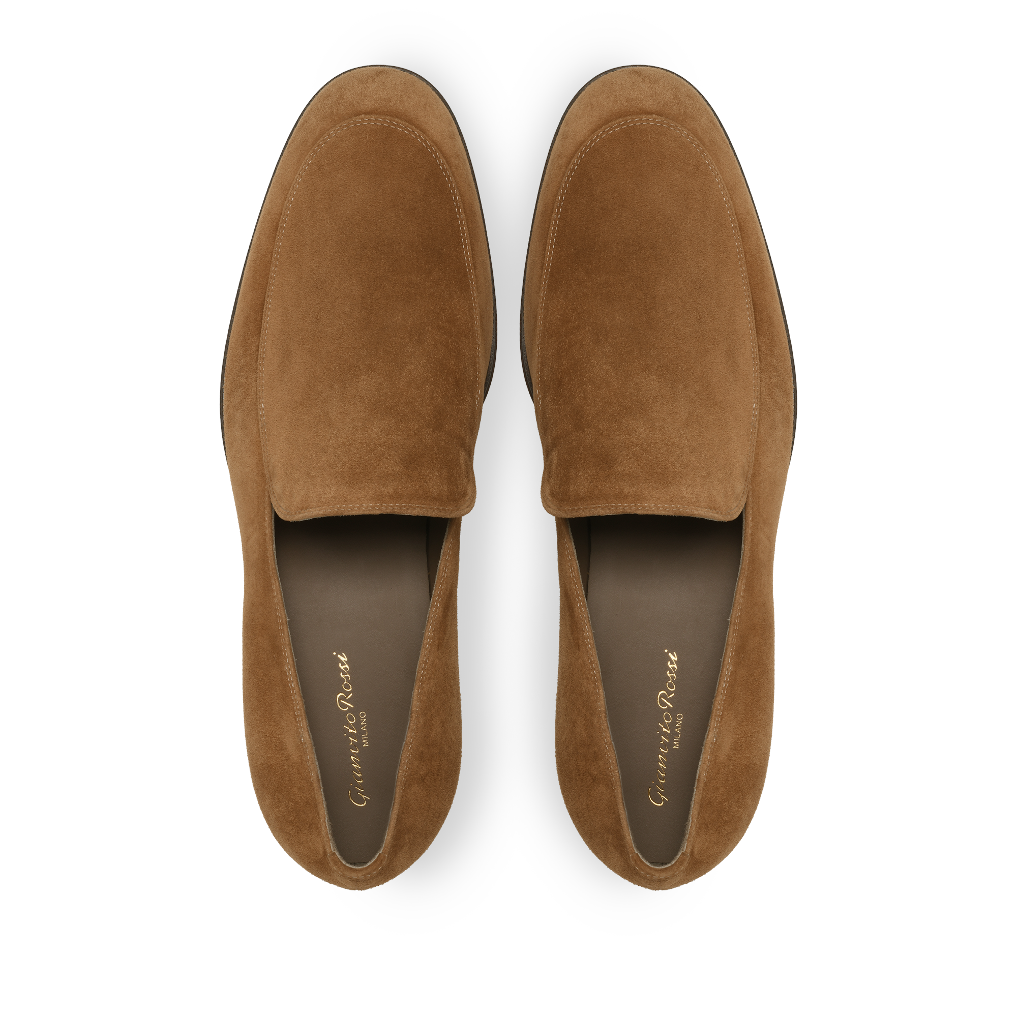 Mocassins Marcello 20 en daim - Marron