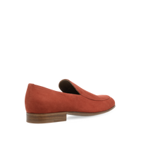 Mocassins Marcello 20 en daim - Rouge