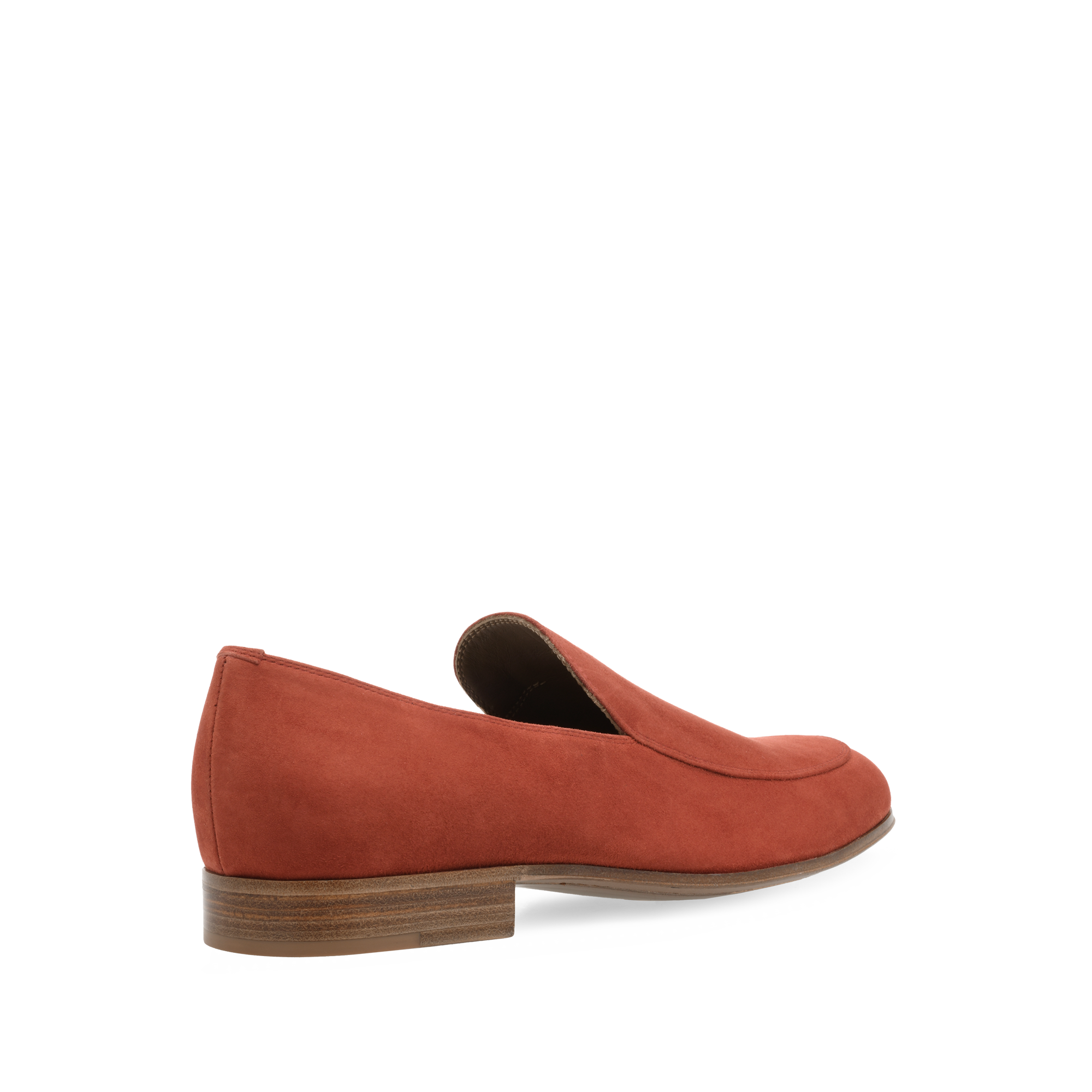 Mocassins Marcello 20 en daim - Rouge