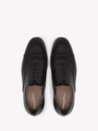Derbies à laçets Vincent 20 en cuir lisse - Marron