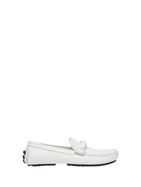 Mocassins Monza en cuir lisse - Blanc