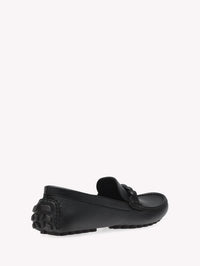 Mocassins Monza en cuir lisse - Noir