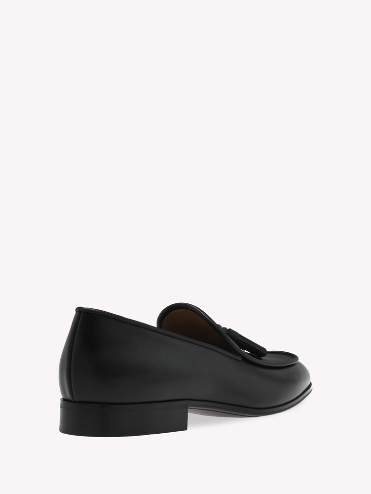Mocassins Julio en cuir lisse - Noir