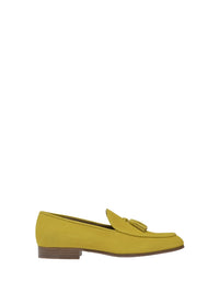 Mocassins Julio en daim - Jaune