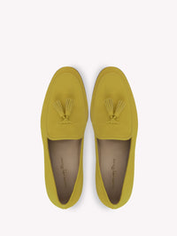 Mocassins Julio en daim - Jaune