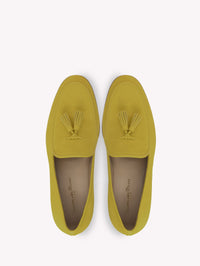 Mocassins Julio en daim - Jaune