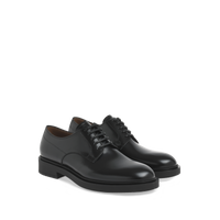 William ankle boots in smooth leather - Black
