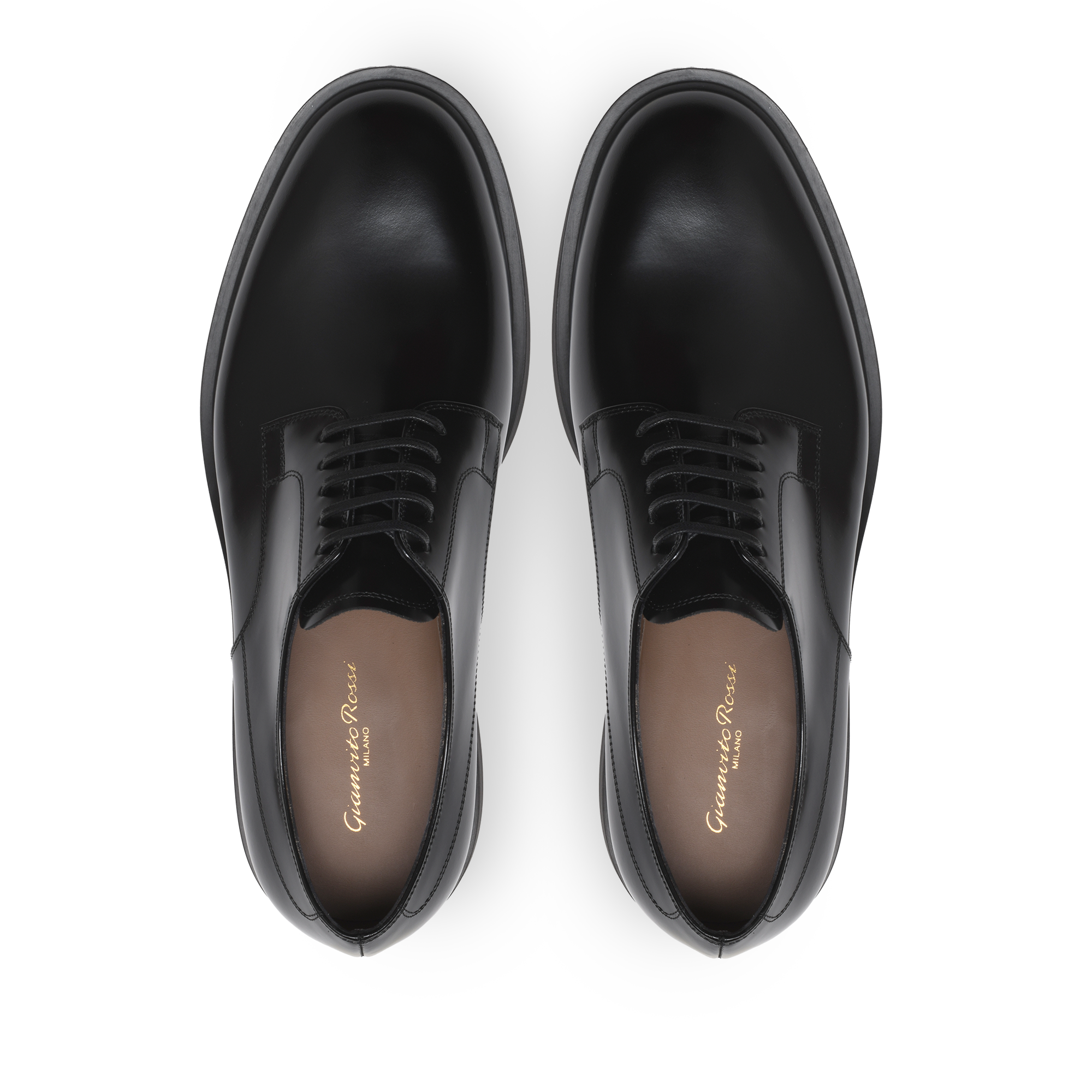 William ankle boots in smooth leather - Black