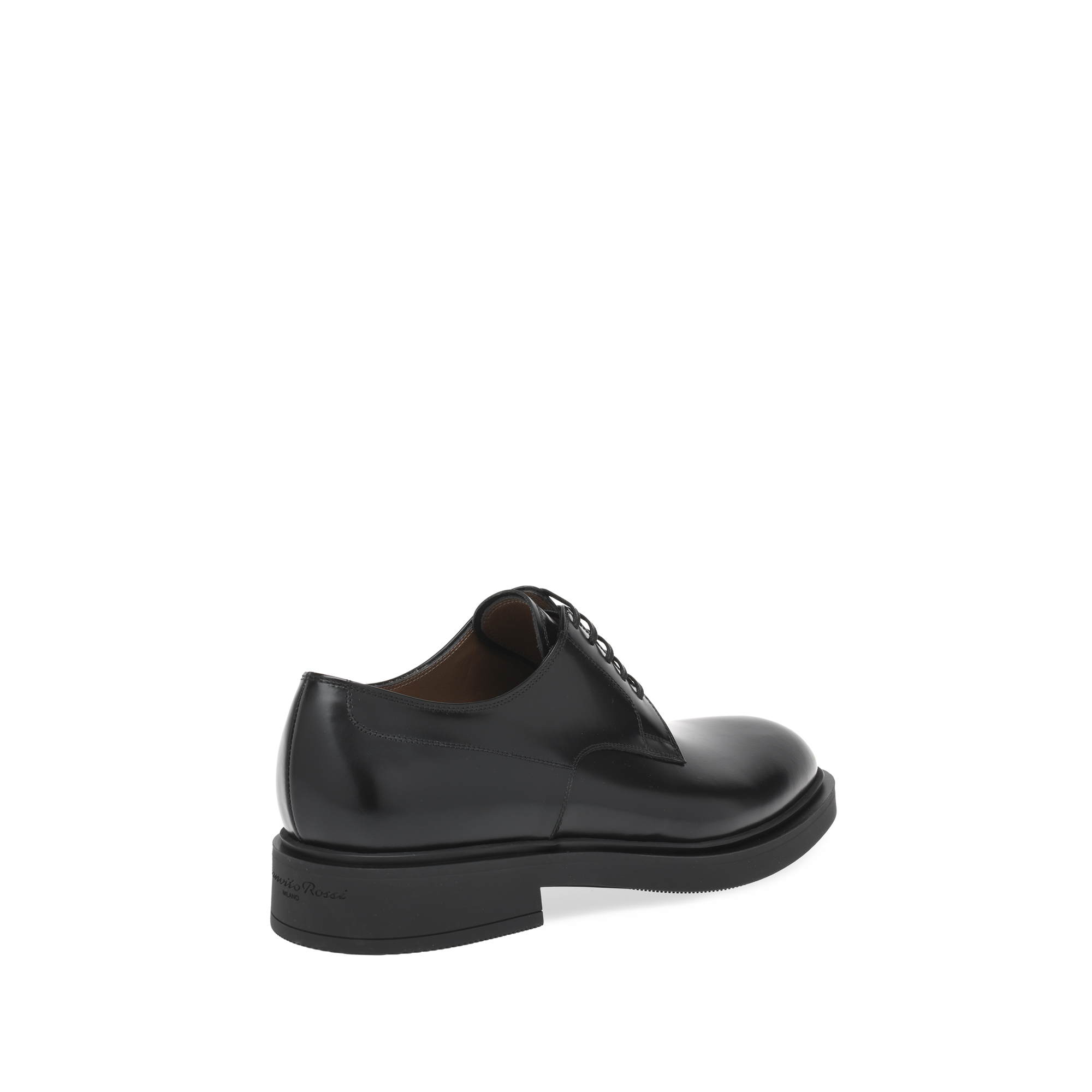 William ankle boots in smooth leather - Black