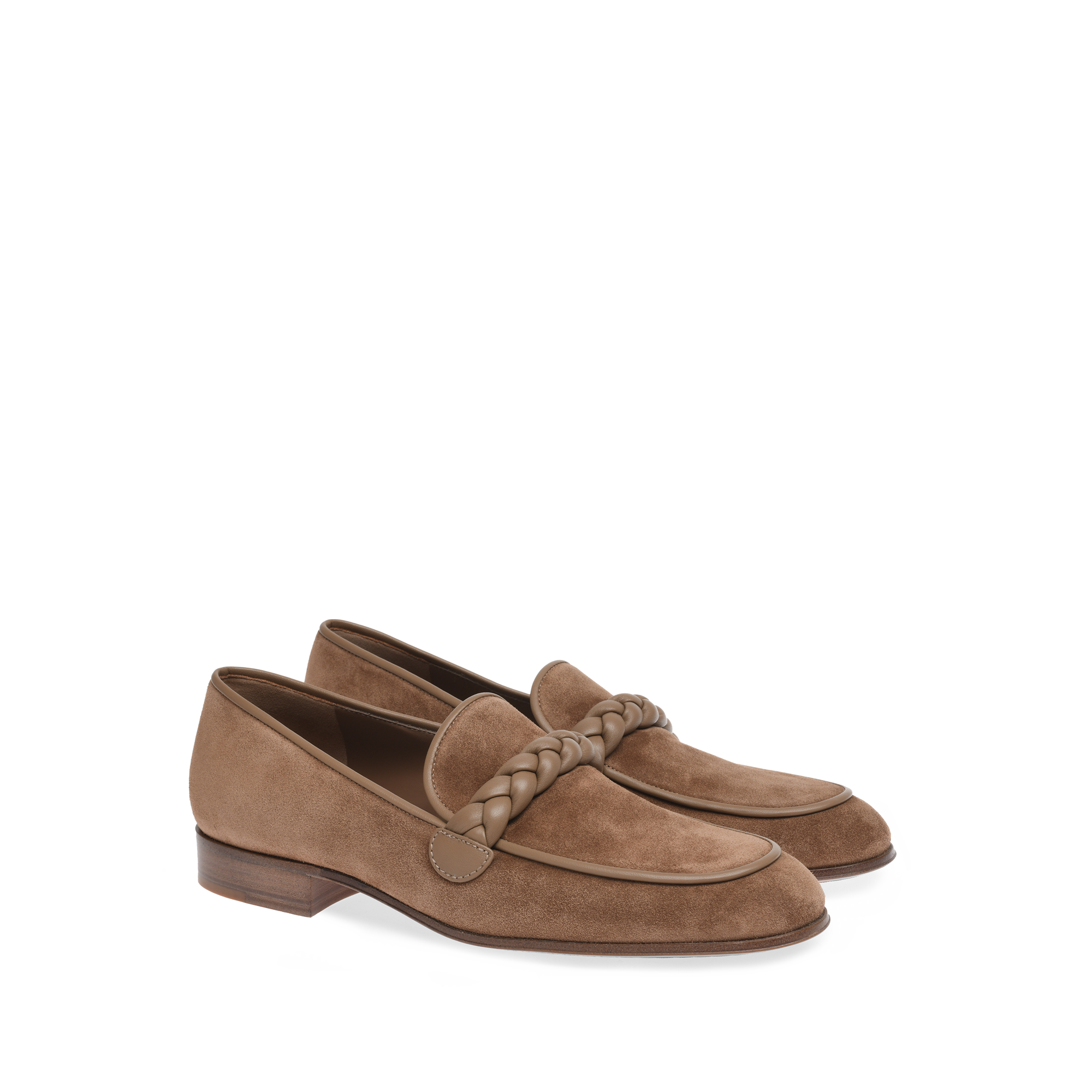 Mocassins Massimo 20 en daim - Marron