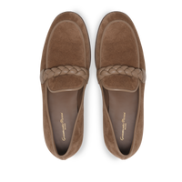 Mocassins Massimo 20 en daim - Marron